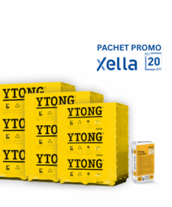 Pachet promo 21+3 - Ytong Thermo NF 250x199x599 mm + adeziv